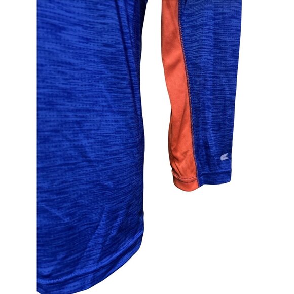 NEW Boise State BSU Broncos Colosseum Blue 1/4 Zip Shirt Men's L - Picture 4 of 8